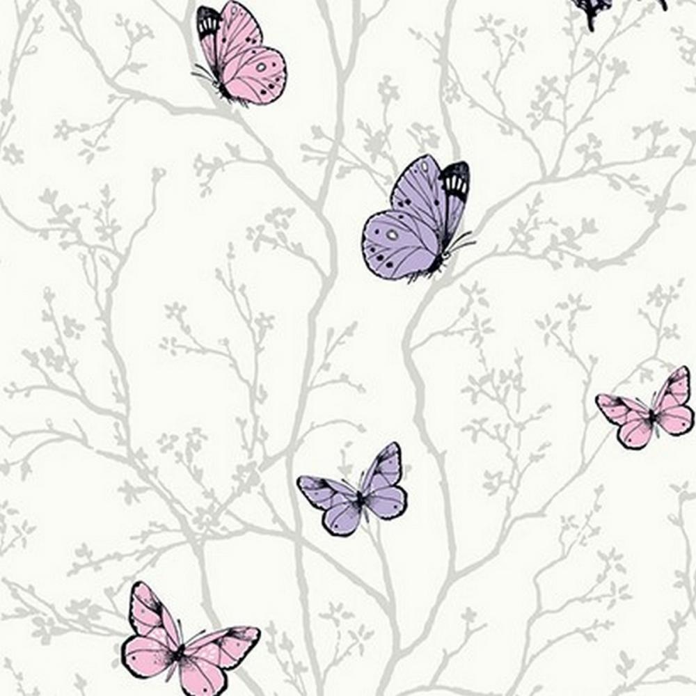 pillangos termeszet hatasu kislany szoba szoba felujitas fas gyerekszoba vidam vilagos tapeta rozsaszin lila vilagos.jpg